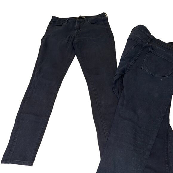 BUNDLE 3 PAIR JEANS, Express, Stretch, Mid RISE, 6s, Black - Picture 9 of 12